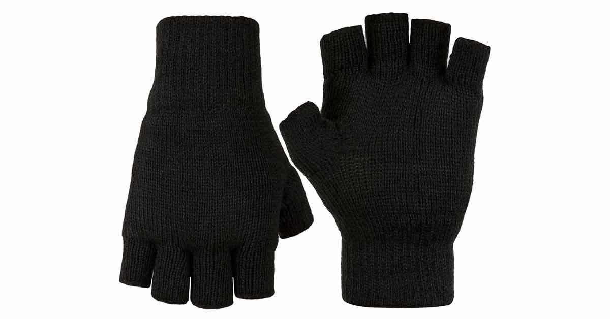 Guantes Highlander Stayner Sin Dedos con Thinsulate 3M | Tactical