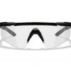 Gafas Wiley X Saber Advanced-Clear-black-frontal