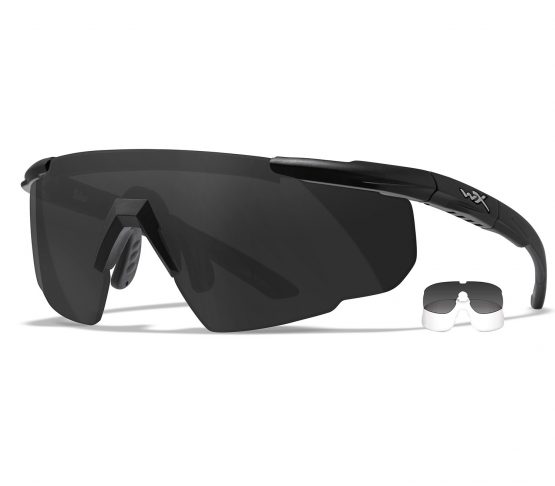 Gafas Wiley X Saber Advanced Set-Black-Smoke-Grey