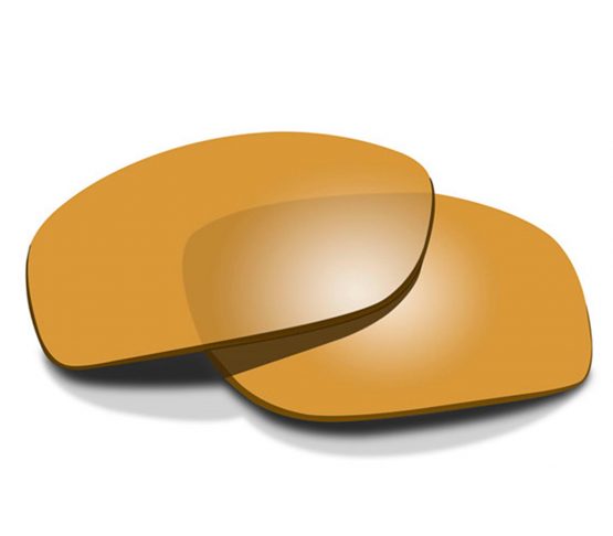 Lentes Amber Gold Mirror Polarizadas para WX Kingpin