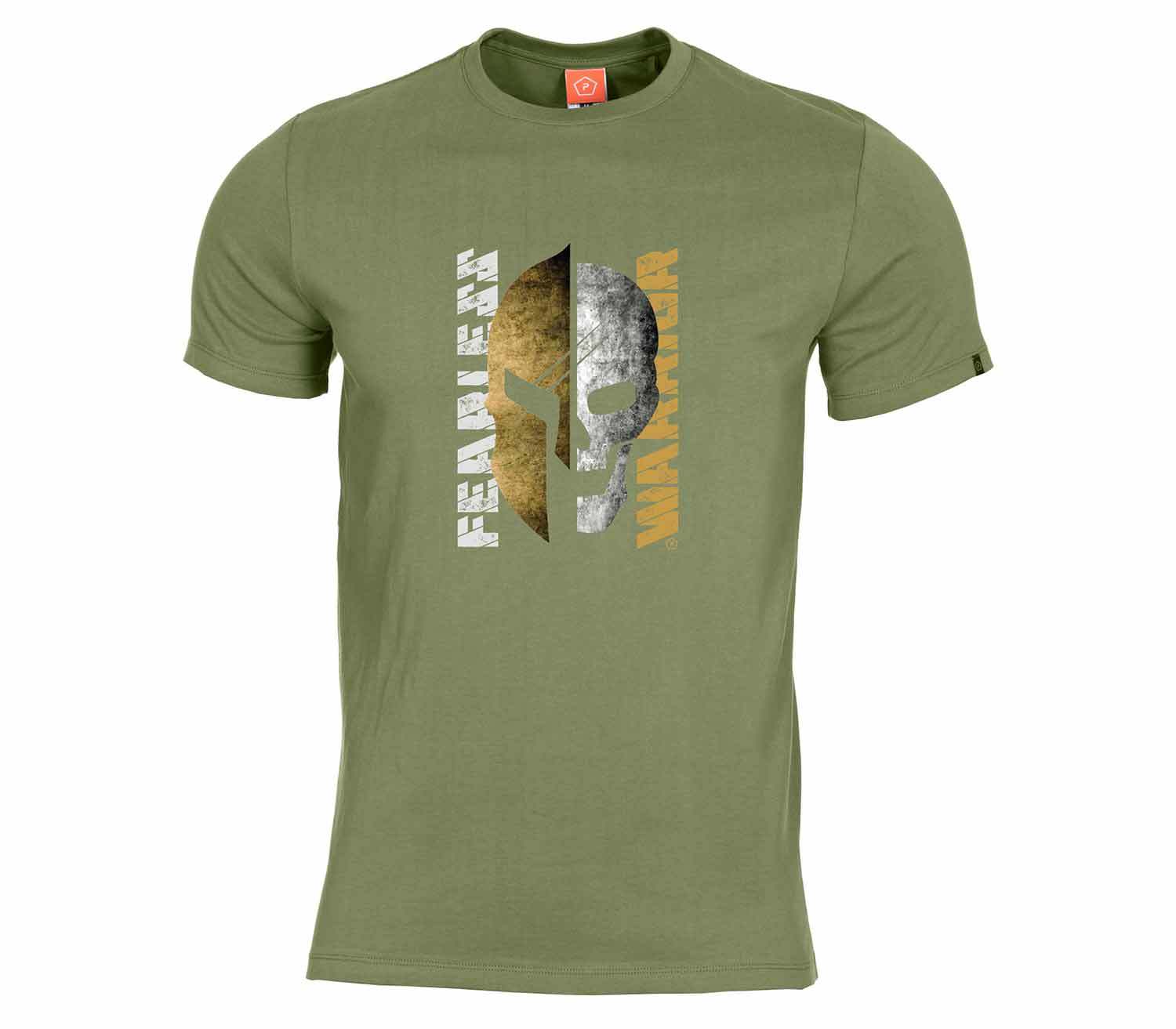 Camiseta Pentagon Fearless Warrior Oliva