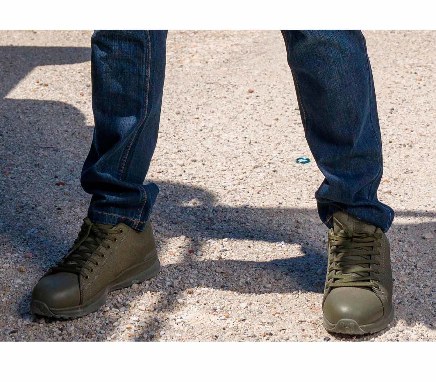 Zapatos Pentagon Hybrid oliva exterior