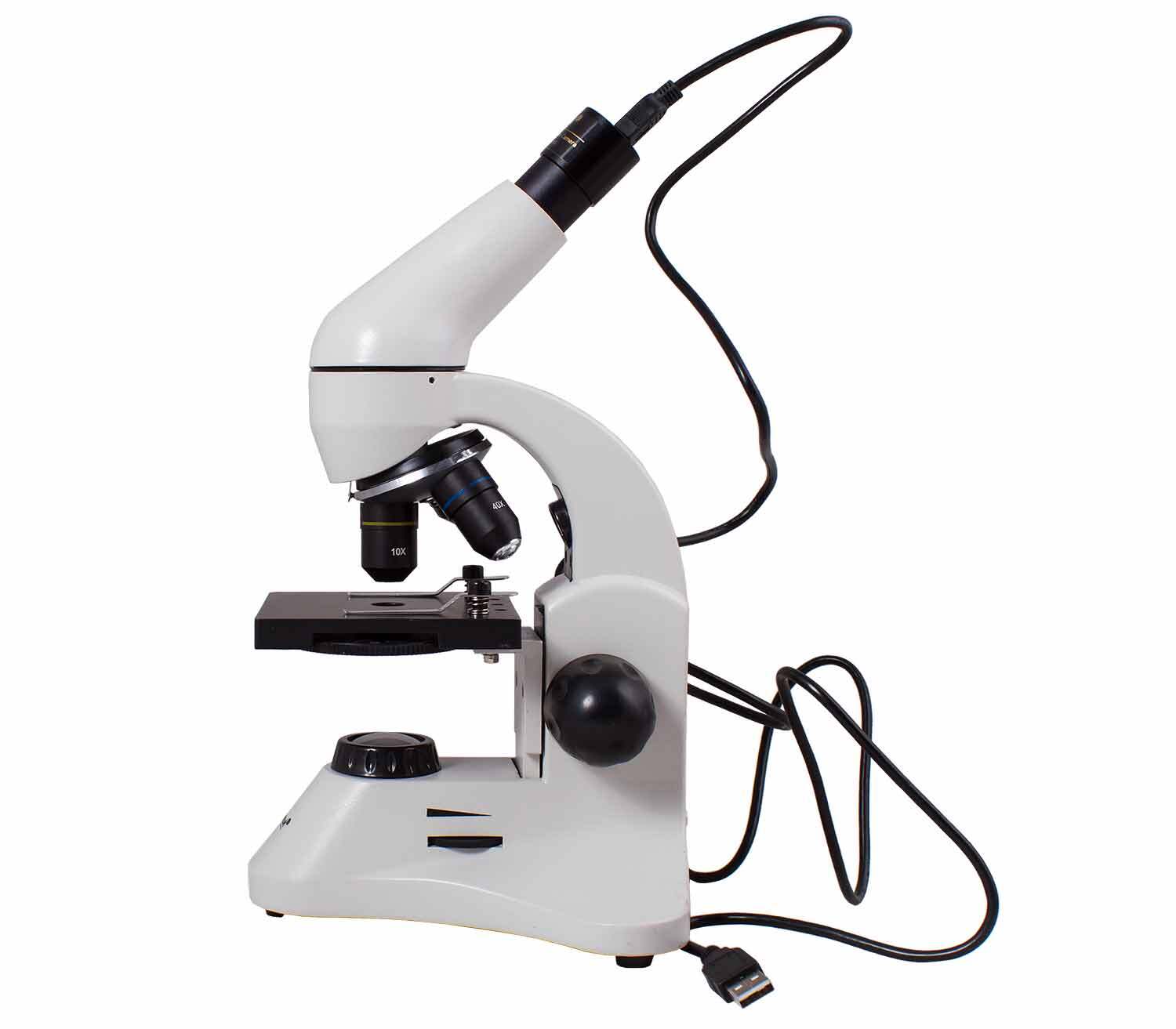 Microscopio Digital Levenhuk Rainbow D50L PLUS 2M lateral