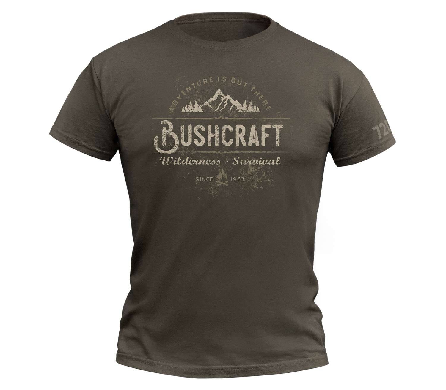 Camiseta 720gear Bushcraft Wilderness Survival principal
