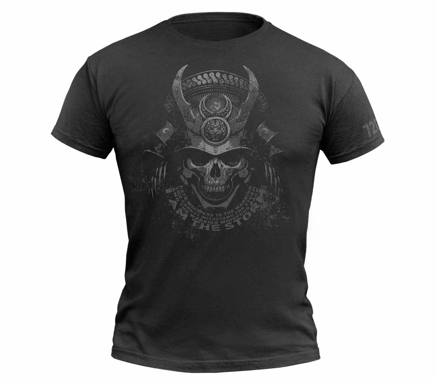 Camiseta 720gear Warrior negro