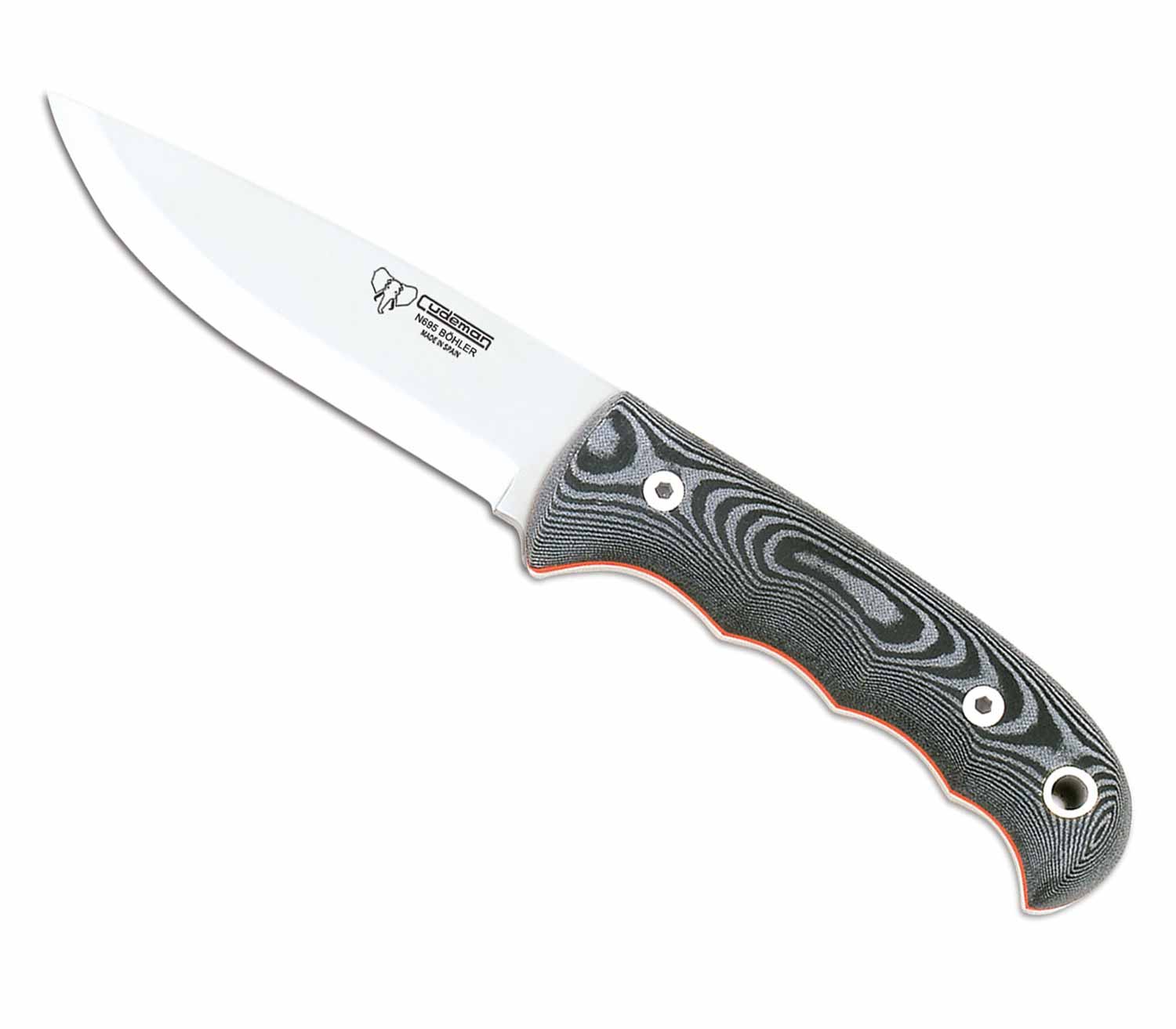 Cuchillo Cudeman Bushcraft micarta negra