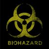 Camiseta 720gear Biohazard logo