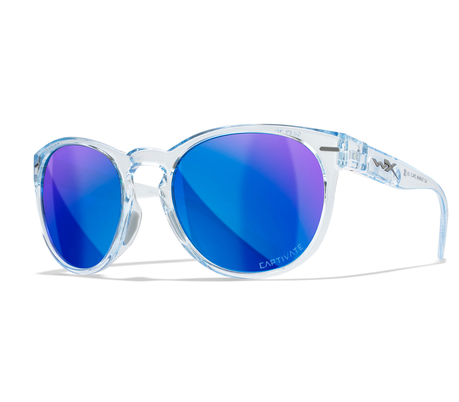 Gafas Wiley X Covert Captivate Blue Mirror Gloss Crystal