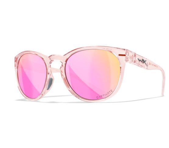 Gafas Wiley X Covert Captivate Rose Gold Mirror Gloss Crystal