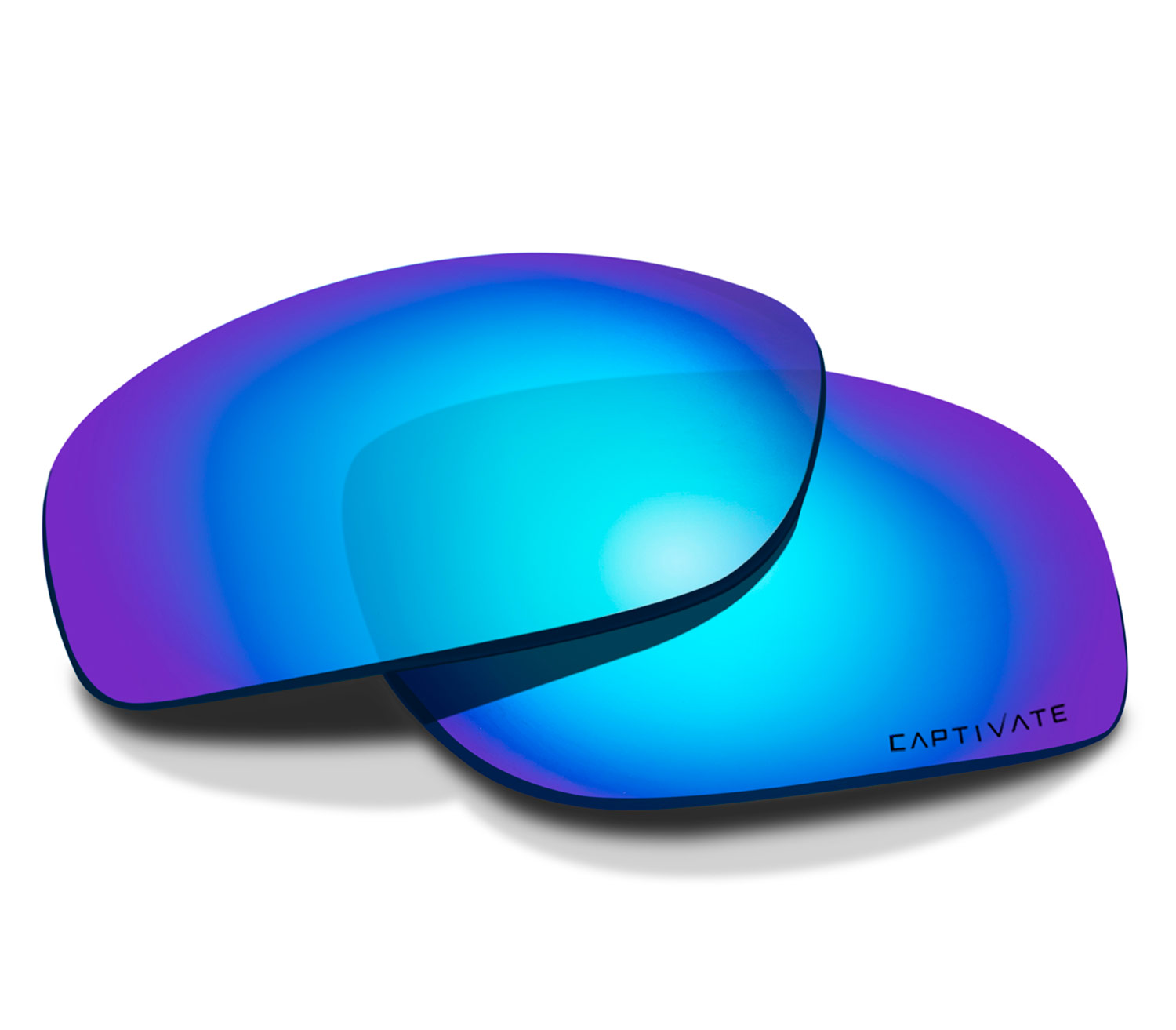 Lentes Blue Mirror Captivate Polarizadas para WX Boss