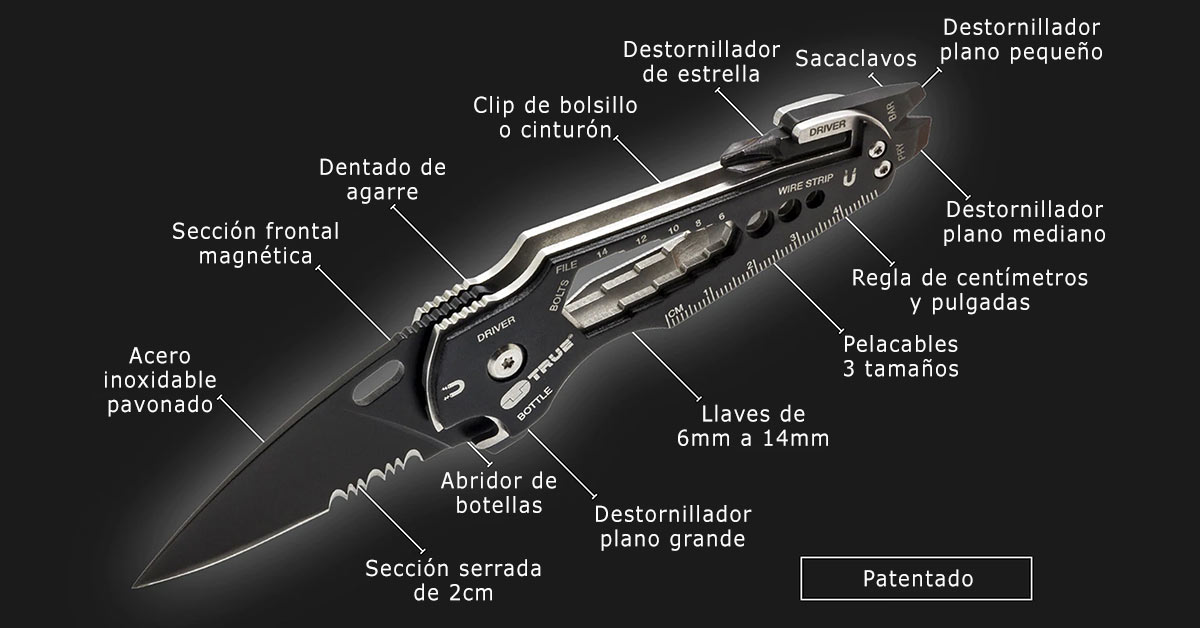 True Utility Smartknife+ Multiherramienta