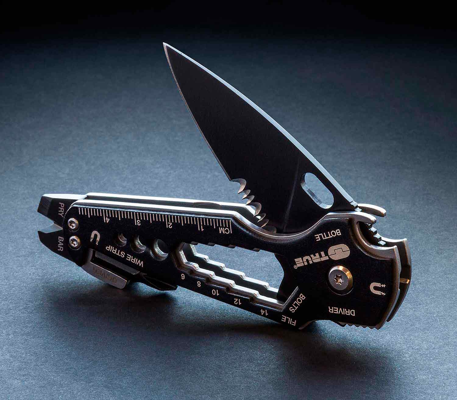 True Utility Smartknife+ plegado multiherramienta
