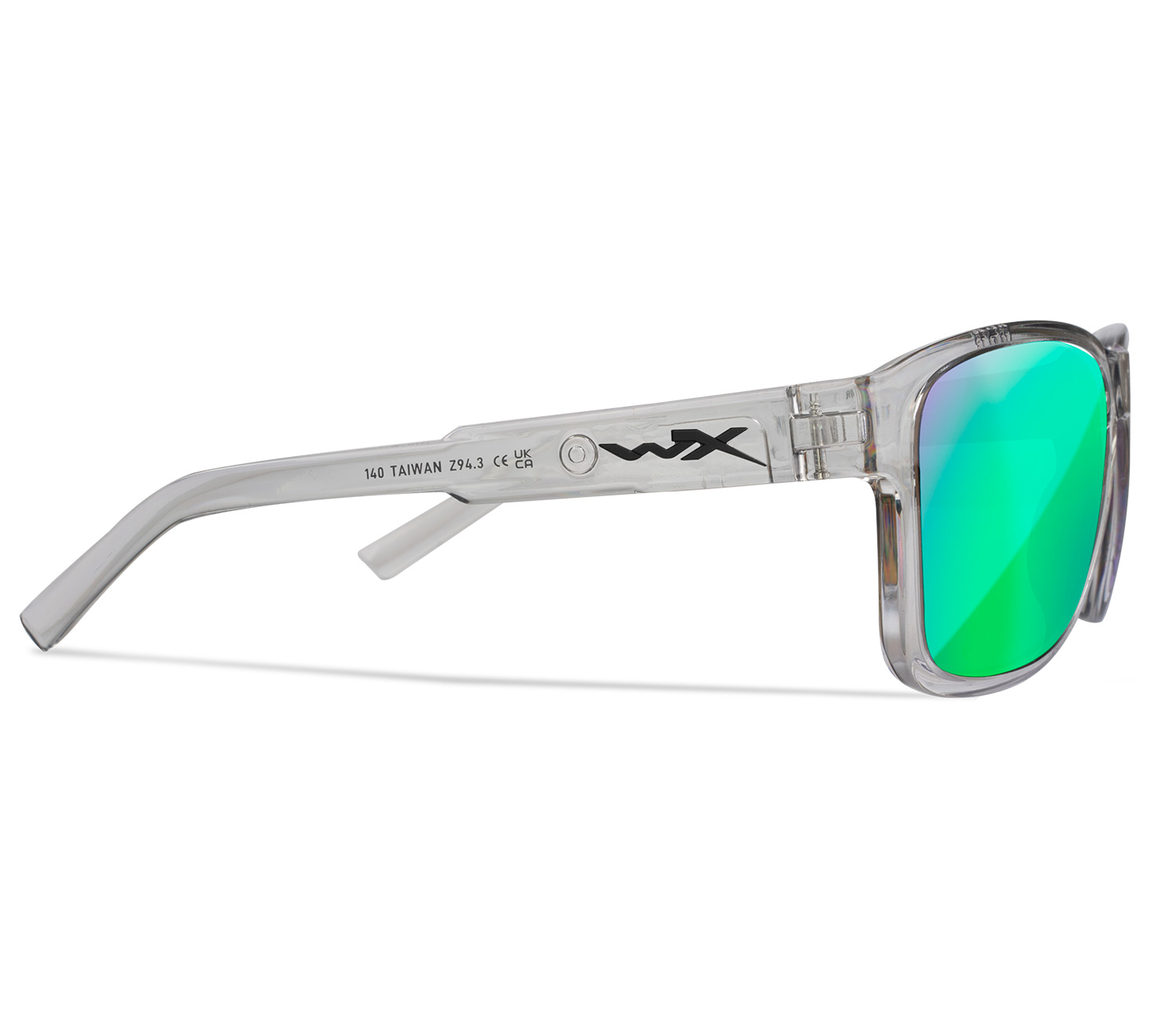 Gafas Wiley X Trek Captivate Green laterales