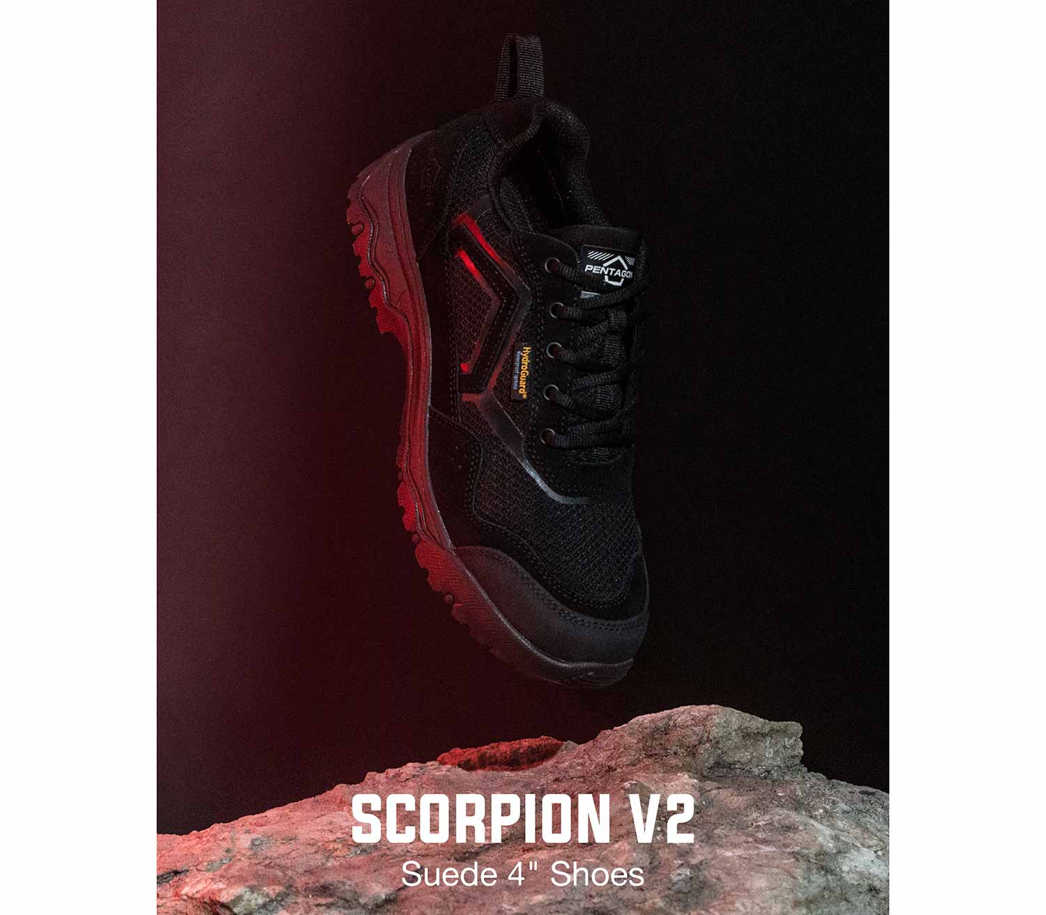 Zapatillas Pentagon Scorpion V2 Black Suede promo