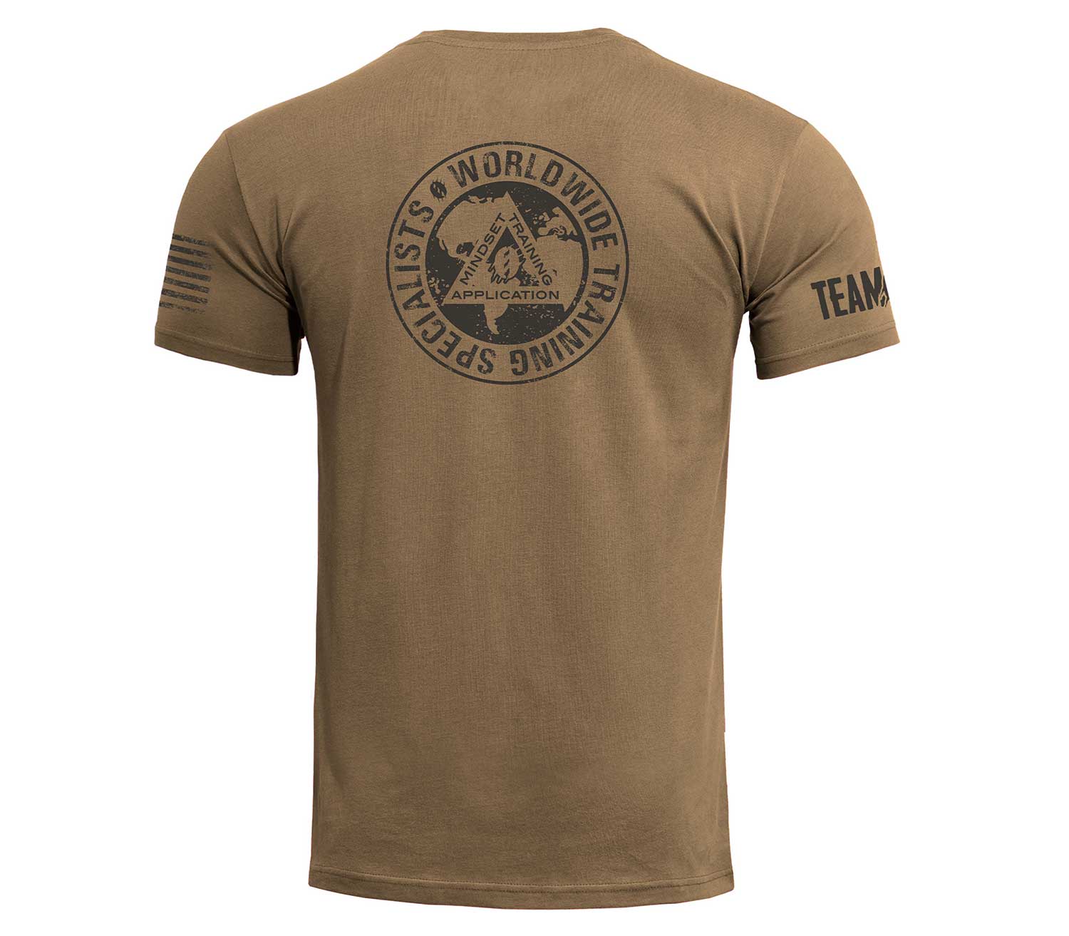 Camiseta Pentagon Zero Edition Coyote espalda