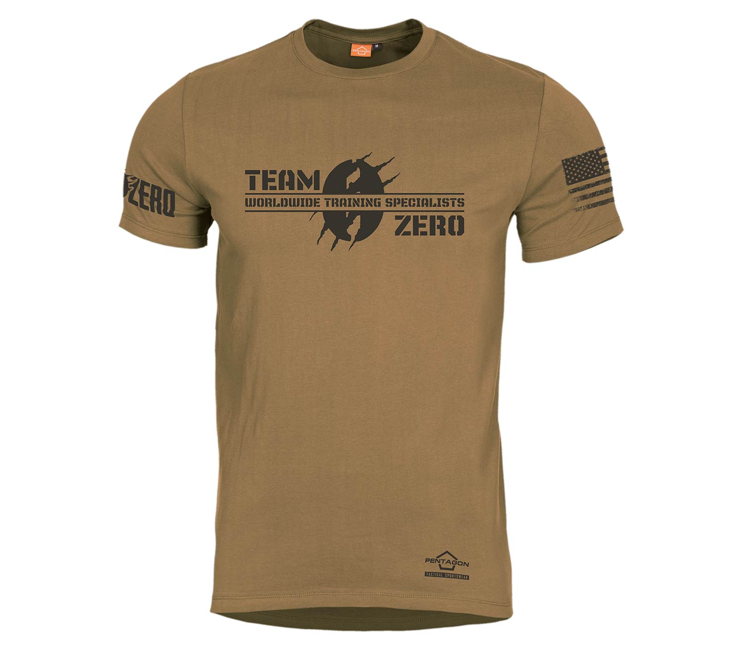 Camiseta Pentagon Zero Edition Coyote frontal