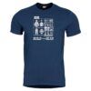 Camiseta Pentagon Build Your Gear Azul Medianoche