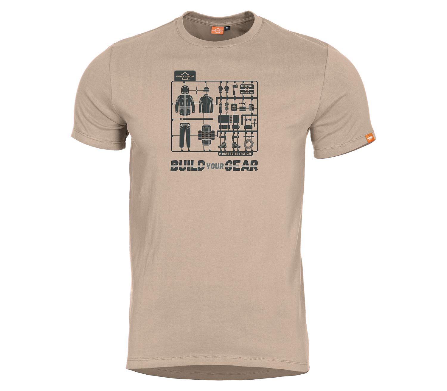 Camiseta Pentagon Build Your Gear Caqui