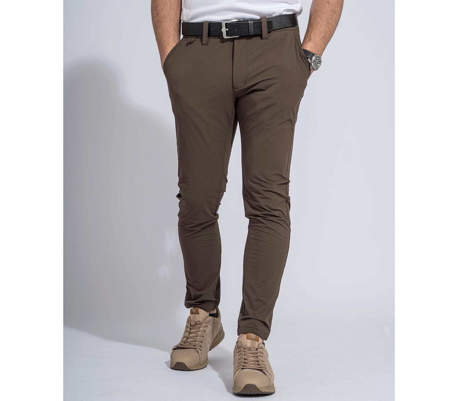 Pantalones Pentagon Allure Chino marrón frontal